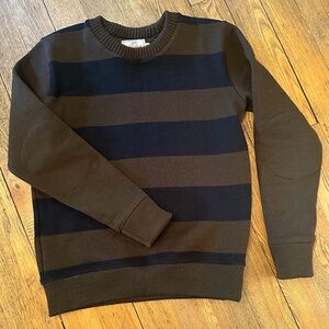 Dehen 1920, Medium, Crew Neck Striped Sweater